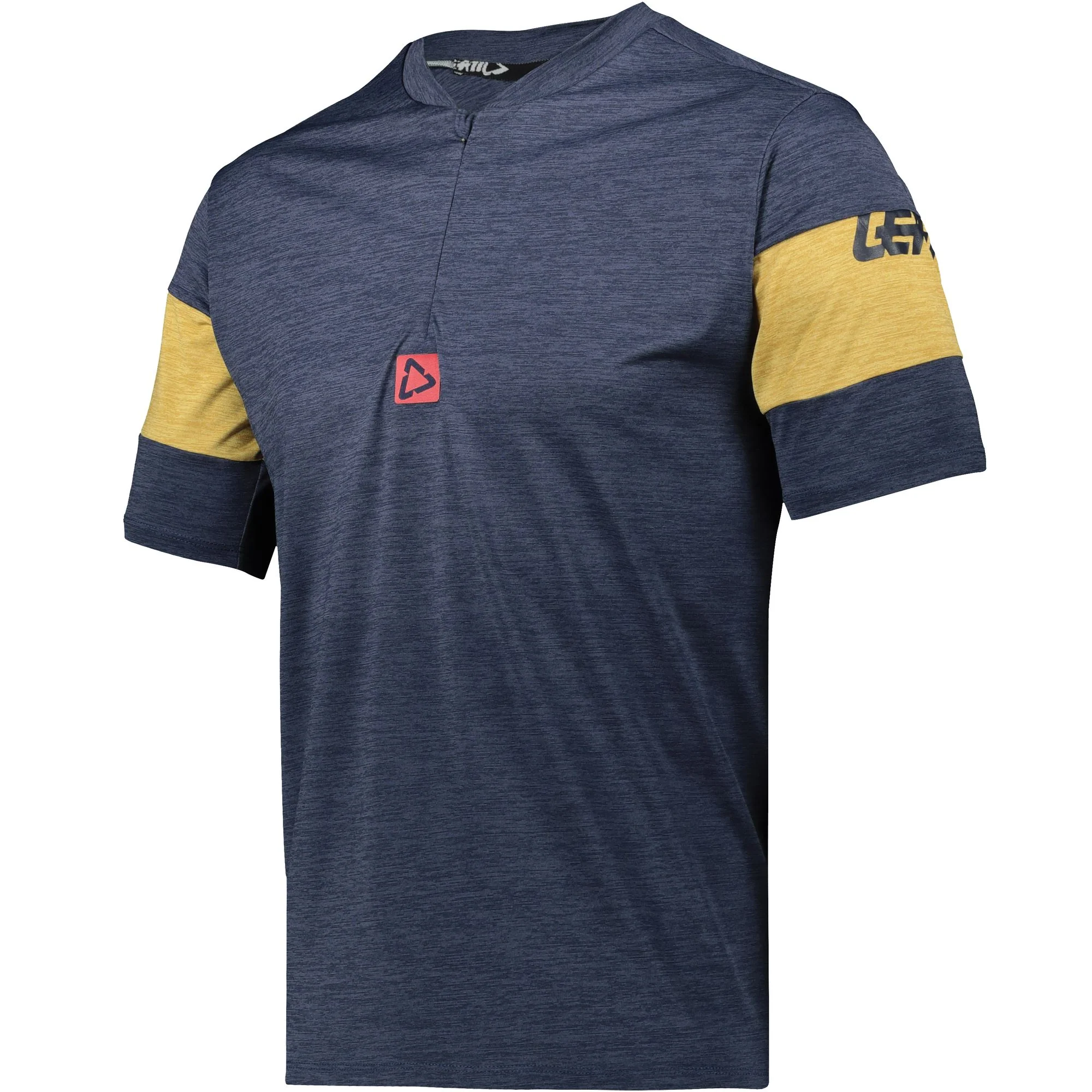Maglia MTB 1.0 con zip a manica corta casual